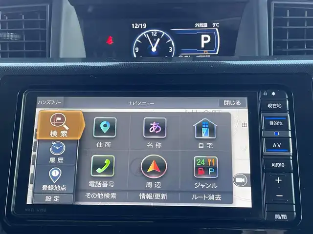 ダイハツ トール G 東京都 2023(令5)年 1.5万km ブラックマイカメタリック 純正ナビ/Bluetooth/プッシュスタート/プリクラッシュセーフティ/バックカメラ/前席シートヒーター/フルセグテレビ/コーナーセンサー/盗難防止/アイドリングストップ/ETC/プッシュスタート/キーレスエントリー/横滑り防止装置/純正ドライブレコーダー