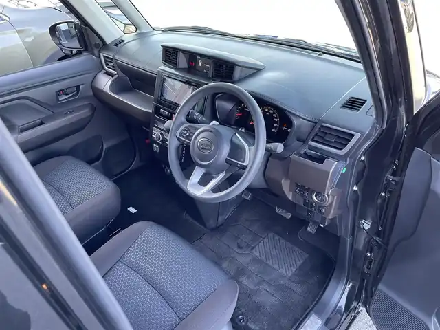 ダイハツ トール G 東京都 2023(令5)年 1.5万km ブラックマイカメタリック 純正ナビ/Bluetooth/プッシュスタート/プリクラッシュセーフティ/バックカメラ/前席シートヒーター/フルセグテレビ/コーナーセンサー/盗難防止/アイドリングストップ/ETC/プッシュスタート/キーレスエントリー/横滑り防止装置/純正ドライブレコーダー