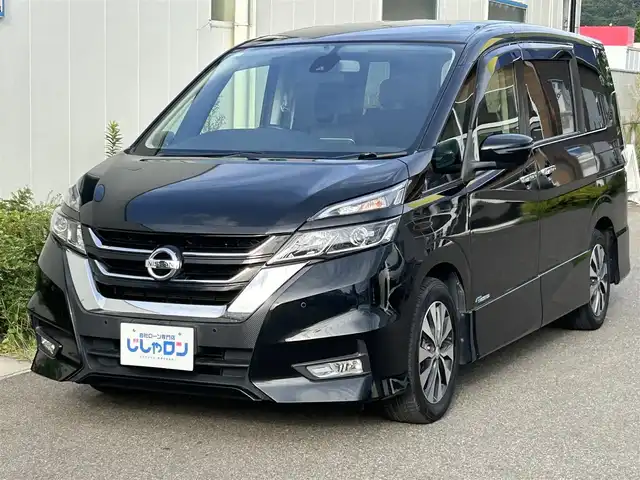 日産 セレナ ハイウェイスター プロパイロットED 福島県 2016(平28)年 13.2万km ダイヤモンドブラック (株)IDOMが運営する【じしゃロン福島店】の自社ローン専用車両になります。こちらは現金またはオートローンご利用時の価格です。自社ローンご希望の方は別途その旨お申付け下さい/純正ナビ/両側パワースライドドア/後席フリップダウンモニター/バックカメラ/コーナーセンサー/純正ホイール/フォグランプ/サンシェード/ドアバイザー/ステアリングリモコン/ハンズフリーオートスライドドア/ETC