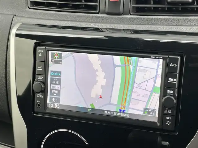 日産 デイズ ハイウェイスターX 千葉県 2018(平30)年 0.2万km ブラック 衝突軽減ブレーキ/全方位カメラ/純正７インチナビ/フルセグＴＶ/Ｂｌｕｅｔｏｏｔｈ/ＥＴＣ/ＨＩＤヘッドライト/助手席回転シート/レーンアシスト/コーナーセンサー/純正１４インチＡＷ