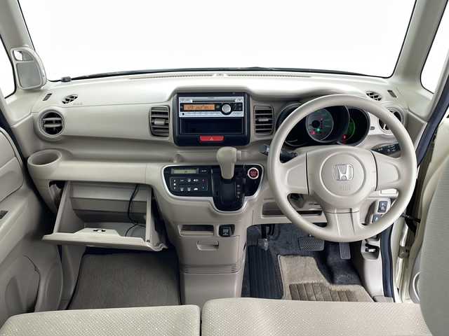 ホンダ Ｎ ＢＯＸ G 愛知県 2013(平25)年 4.5万km ヒダマリアイボリーパール オーディオ/ドライブレコーダー/ETC/アイドリングストップ/横滑り防止装置/スマートキー/プッシュスタート