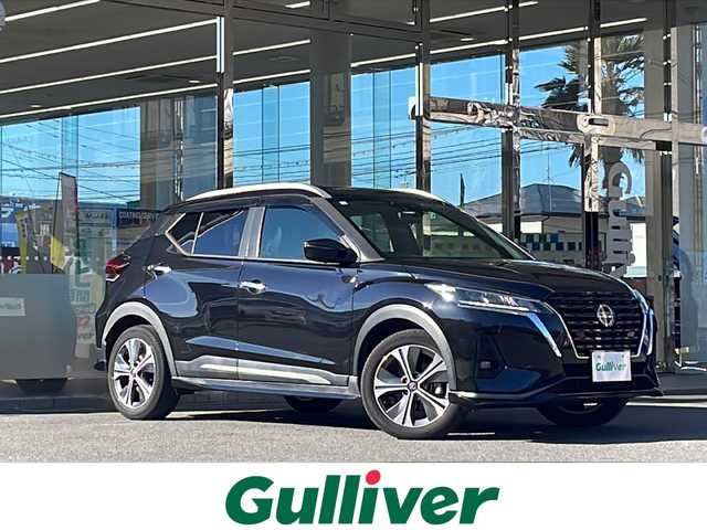日産 キックス X 福島県 2020(令2)年 3.2万km ピュアブラック １オーナー　プロパイロット　純正フルエアロ　全方位カメラ　デジタルインナーミラー　ハーフレザーシート　フルセグＴＶ　純正ドライブレコーダー　ビルトインＥＴＣ　クリアランスソナー　ルーフレール