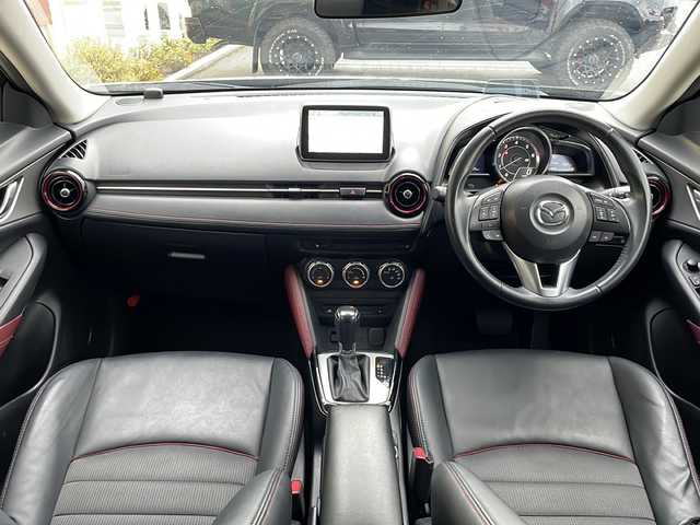 マツダ ＣＸ－３ XD ツーリング 青森県 2015(平27)年 11.2万km チタニウムフラッシュマイカ 4WD/OPセーフティクルーズパッケージ/純正SDナビ・フルセグTV/CD・DVD・Bluetooth・USB・・AUX/バックカメラ/ハーフレザーシート/前席シートヒーター/ヘッドアップディスプレイ/衝突軽減ブレーキ/追従クルーズコントロール/ハイビームコントロール/ブラインドスポットモニタリング/レーンアシスト/パドルシフト/純正エンジンスターター/ビルトインETC/LEDヘッドライト/フォグランプ/純正18インチアルミ/スペアキー/H29.30.R1.2.3.4.5.6.7年記録簿有り/保証書・取扱書