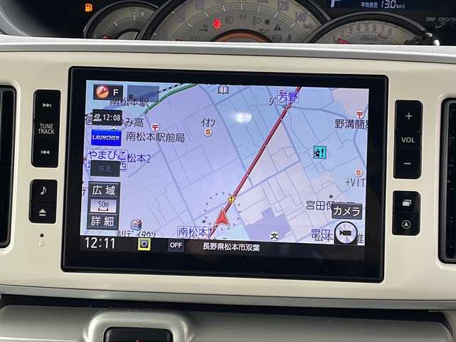 ダイハツ ムーヴ キャンバス G メイクアッフ SA Ⅱ 長野県 2016(平28)年 4.4万km パールホワイトⅢ/ナチュラルベージュマイカメタリック 2トーン 禁煙車/4WD/純正8インチナビ/【NSZN-X67D】/（CD/DVD/フルセグTV/Bluetooth/HDMI）/スマートアシスト２/・衝突回避支援ブレーキ/・衝突警報機能/・車線逸脱警報機能/・誤発進抑制制御機能/・先行車発進お知らせ機能/全周囲カメラ/バックカメラ/ETC/両側パワースライドドア/ステアリングスイッチ/アイドリングストップ/ベンチシート/LEDヘッドライト/純正ドラレコ/フォグランプ/オートライト/スマートキー/Pスタート/電動格納ミラー/純正フロアマット/ドアバイザー