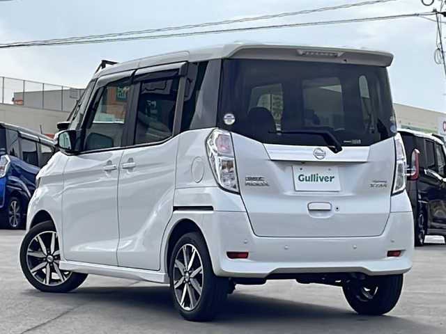 日産 デイズ ルークス ハイウェイスター Gターボ 山口県 2020(令2)年 2.1万km ホワイトパール ワンオーナー/両側パワースライドドア/純正7型ナビ(MM319D-W)/・Bluetooth接続/・フルセグTV/クルーズコントロール/インテリジェントエマージェンシーブレーキ/車線逸脱警報/アラウンドビューモニター/ETC/前後ドライブレコーダー/純正LEDヘッドライト/オートマチックハイビーム/オートライト/フォグランプ/スペアキー1本/スマートキー/純正15インチアルミホイール/保証書/取扱説明書