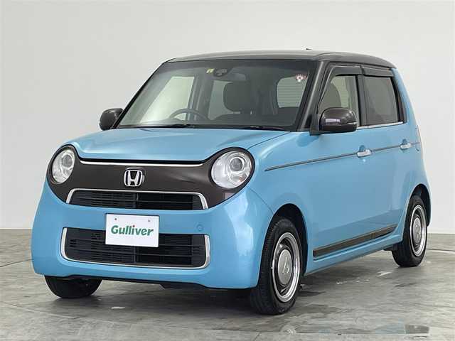 ホンダ Ｎ ＯＮＥ G SS ブラウンスタイルパッケージ 群馬県 2016(平28)年 1.6万km イノセントブルーメタリック 衝突被害軽減ブレーキ　社外７インチナビ　バックカメラ　オートライト　シートヒーター　ステアリングリモコン　スマートキー　オートエアコン　横滑り防止装置　社外フロアマット　ＥＴＣ　禁煙車