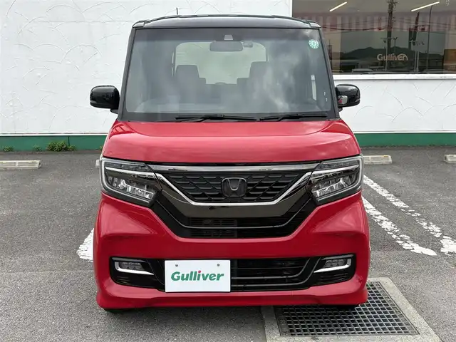 ホンダ Ｎ ＢＯＸ カスタム G L ホンダセンシング 徳島県 2018(平30)年 5.1万km ミラノレッド 純正８インチナビ　VXU-195NBi/(AM.FM.CD.DVD.フルセグ.SD.USB.BT.Car Play)/ホンダセンシング/・アダプティブ・クルーズ・コントロール（ACC）/・衝突軽減ブレーキ（CMBS）/・誤発進抑制機能（前後進）/・歩行者事故低減ステアリング/・路外逸脱抑制機能/・先行車発進お知らせ機能/・標識認識機能/・オートハイビーム/前方ドライブレコーダー/バックカメラ/ＬＥＤヘッドライト/社外アルミホイール/純正ビルトインＥＴＣ/オートエアコン/スペアキー/片側パワースライドドア/フルフラットシート