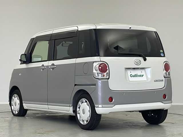 ダイハツ ムーヴ キャンバス G メイクアップ リミテッド　SAⅢ 茨城県 2020(令2)年 6.9万km パールホワイトⅢ/スムースグレーマイカメタリック 2トーン 純正ナビ　全方位カメラ　スマートアシスト　衝突軽減ブレーキ　バックカメラ　両側パワースライドドア　純正ドラレコ　プッシュスタート　純正ドラレコ　電格ミラー　ブルートゥース　電動格納ミラー　スマートキー