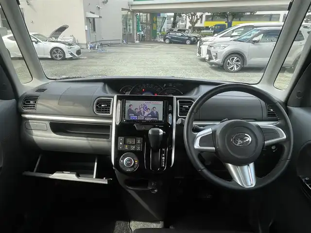 ダイハツ タント カスタム RS スマートセレ SA 熊本県 2014(平26)年 11.6万km パールホワイトⅢ 衝突軽減ブレーキ/プッシュスタート/社外ナビ/（CD・DVD・フルセグTV・BTオーディオ・SD）/ETC/純正15インチAW/両側パワースライドドア/LEDヘッドライト/オートライト/フォグライト/横滑り防止装置/ウィンカーミラー/純正フロアマット/純正ドアバイザー