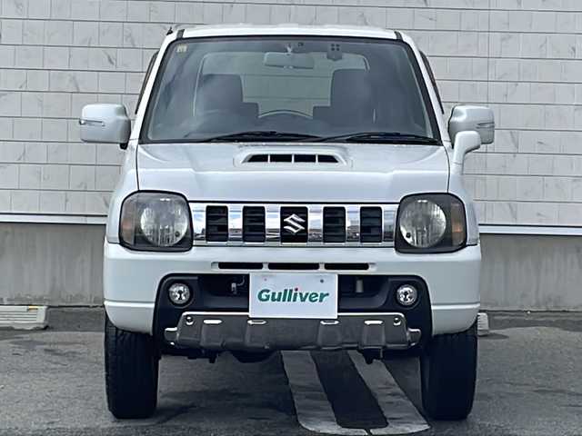 スズキ ジムニー クロスアドベンチャー 山形県 2013(平25)年 7.9万km パールホワイト ４WD/社外ナビ（AM.FM/TV/CD/Bluetooth）/前後ドライブレコーダー/運転席シートヒーター/合皮シート/ETC/バックカメラ/背面タイヤ/フォグランプ/純正フロアマット/ドアバイザー/ウインカーミラー/パワーステアリング/パワーウインドウ