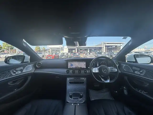 メルセデス・ベンツ ＣＬＳ２２０ｄ スポーツ エクスクルーシブPKG 滋賀県 2021(令3)年 4.9万km ダイヤモンドホワイト BTオーディオ/全方位カメラ/フルセグTV/AppleCarPlay／AndroidAuto/ブルメスターサウンド/ETC2.0/クルーズコントロール（追従アリ）/MTモード付/サンルーフ/シートヒーター/エアシート/ナッパレザー/パフュームアトマイザー/純正フロアマット/純正アルミホイール/レザーエクスクルーシブパッケージ/エアサス