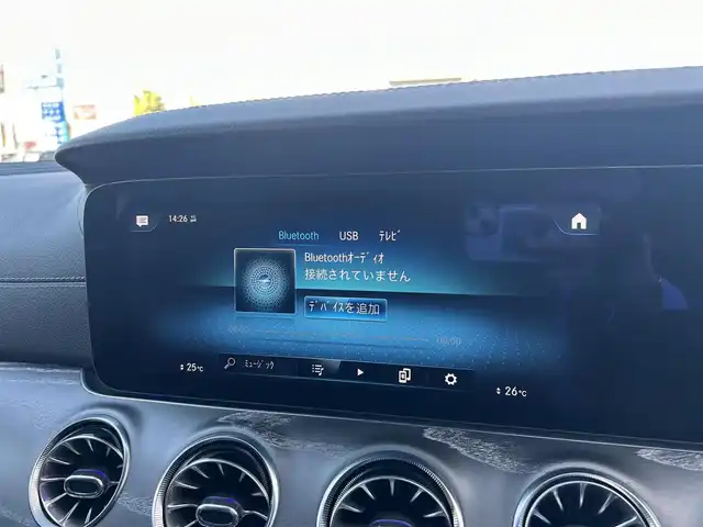 メルセデス・ベンツ ＣＬＳ２２０ｄ スポーツ エクスクルーシブPKG 滋賀県 2021(令3)年 4.9万km ダイヤモンドホワイト BTオーディオ/全方位カメラ/フルセグTV/AppleCarPlay／AndroidAuto/ブルメスターサウンド/ETC2.0/クルーズコントロール（追従アリ）/MTモード付/サンルーフ/シートヒーター/エアシート/ナッパレザー/パフュームアトマイザー/純正フロアマット/純正アルミホイール/レザーエクスクルーシブパッケージ/エアサス