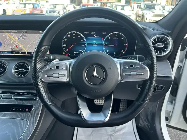 メルセデス・ベンツ ＣＬＳ２２０ｄ スポーツ エクスクルーシブPKG 滋賀県 2021(令3)年 4.9万km ダイヤモンドホワイト BTオーディオ/全方位カメラ/フルセグTV/AppleCarPlay／AndroidAuto/ブルメスターサウンド/ETC2.0/クルーズコントロール（追従アリ）/MTモード付/サンルーフ/シートヒーター/エアシート/ナッパレザー/パフュームアトマイザー/純正フロアマット/純正アルミホイール/レザーエクスクルーシブパッケージ/エアサス