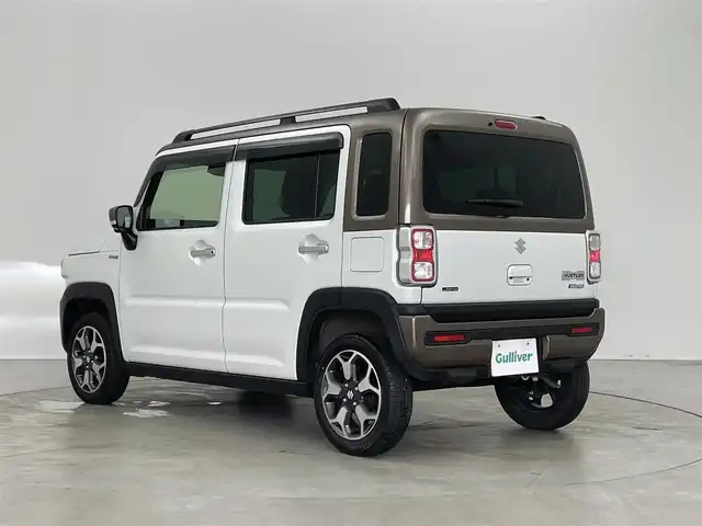 スズキ ハスラー Jスタイル Ⅱ 埼玉県 2024(令6)年 0.5万km ピュアホワイトパール/ウッディブラウン2トーンルーフ 純正９インチナビ　全方位モニター　レーダークルーズコントロール　シートヒーター　純正アルミ　ＣＤ　ＤＶＤ　Ｂｌｕｅｔｏｏｔｈ　ＵＳＢ　地デジフルセグＴＶ　スマートキー　オートライト　ＬＥＤライト