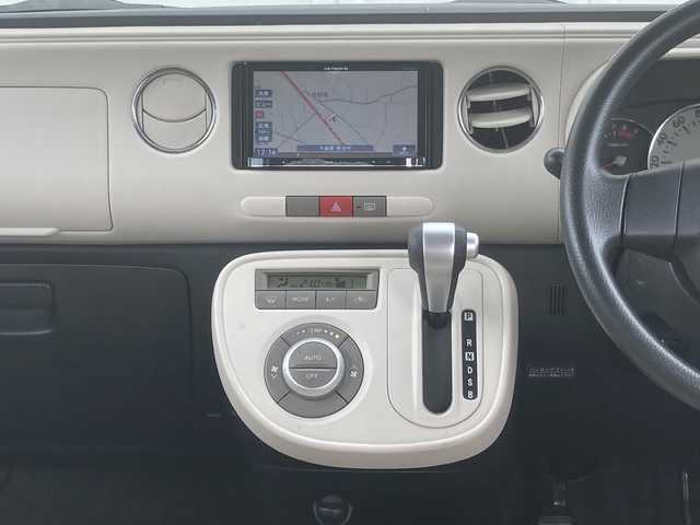 ダイハツ ミラ ココア プラスX 愛知県 2010(平22)年 3.9万km ブラックマイカメタリック 社外ナビ/・Bluetooth/・フルセグテレビ　/・CD/DVD/オートエアコン/純正フロアマット/スマートキー/パワーステアリング/パワーウィンドウ/ベンチシート