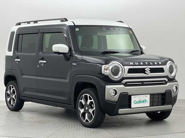 スズキ ハスラー Jスタイル 新潟県 2022(令4)年 1.8万km ブルーイッシュブラックパール ４WD/ワンオーナー/禁煙車/スズキセーフティサポート/純正9インチメモリナビ/　　CD/AM/FM/フルセグ/BT/USB/　　applecarplay/androidauto/LEDオートライト/前席シートヒーター/純正16インチアルミホイール付/社外アルミホイール付スタッドレスタイヤ車載/　　165/60/15/5ミリ/アイドリングストップ/ステアリングスイッチ/ダウンヒルアシストコントロール/純正フロアマット/ドアバイザー/前後ドライブレコーダー/ミラーヒーター/スペアキー/スマートキー/エンジンスターター/ETC