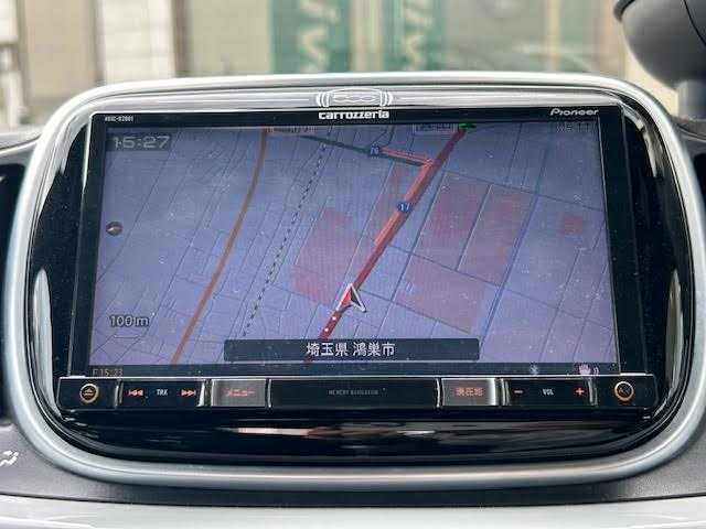 アバルト ５９５ 埼玉県 2018(平30)年 10.3万km Gligio Campovolo 社外SDナビ/【CD/DVD/フルセグ/Bluetooth】/バックカメラ/ETC/キーレス/HID/横滑り防止装置/LSD/保証書/取扱説明書/スペアキー