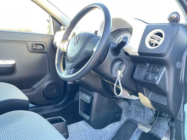 スズキ アルト S 新潟県 2015(平27)年 4万km フィズブルーパールメタリック 4WD/CD/MD/シートヒーター/リモコンキー/社外13インチアルミホイール