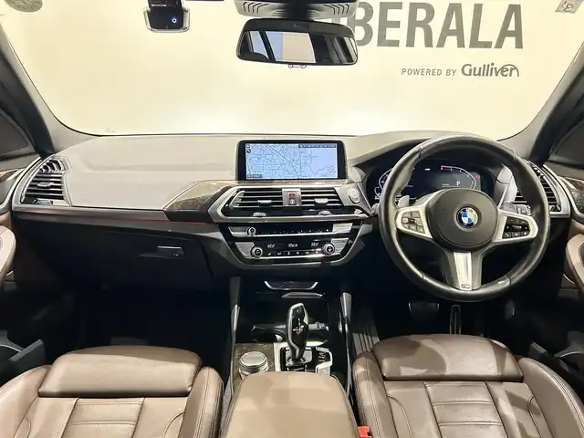 ＢＭＷ Ｘ３ xDrive20d Mスポーツ 福岡県 2021(令3)年 2.1万km アルピンホワイトⅢ 茶革　/ＡＣＣ／ＢＳＭ／ＨＵＤ　/アンビエントライト　/コンフォートアクセス　/純正ナビ／ＴＶ　/３６０°カメラ　/Ｂｌｕｅｔｏｏｔｈ　/全席シートヒーター　/メモリ付パワーシート　/純正１９インチＡＷ