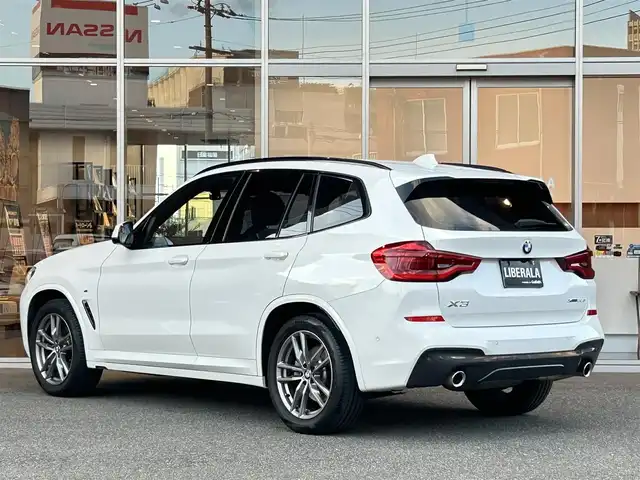 ＢＭＷ Ｘ３ xDrive20d Mスポーツ 福岡県 2021(令3)年 2.1万km アルピンホワイトⅢ 茶革　/ＡＣＣ／ＢＳＭ／ＨＵＤ　/アンビエントライト　/コンフォートアクセス　/純正ナビ／ＴＶ　/３６０°カメラ　/Ｂｌｕｅｔｏｏｔｈ　/全席シートヒーター　/メモリ付パワーシート　/純正１９インチＡＷ
