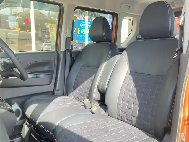 三菱 デリカミニ T プレミアム 長崎県 2024(令6)年 0.8万km オレンジⅡ 衝突被害軽減ブレーキ/マイパイロット/・レーダークルーズコントロール/・レーンキープアシスト/両側パワースライドドア/・左側ハンズフリーパワースライド/ディーラーOP/9インチメモリナビ【CN-SBDDJ0CJ】/・Bluetooth接続/・フルセグTV/・HDMI接続/ドライブレコーダー/ハーフレザーシート/シートヒーター/ステアリングヒーター/ステアリングスイッチ/パドルシフト/電子パーキング/オートホールド機能/ダウンヒルアシスト/アイドリングストップ/LEDオートヘッドライト/ビルトインETC/デジタルインナーミラー/後席サーキュレーター/ISOFIX/後席サンシェード/コーナーセンサー