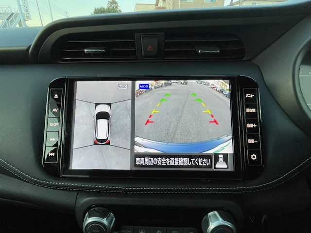 日産 キックス X 静岡県 2021(令3)年 0.5万km ダークブルー ●純正ナビ/(フルセグ/CD/DVD)/●ハーフレザーシート/●アラウンドビューモニター/●プロパイロット/●インテリジェントエマージェンシーブレーキ/●前後インテリジェントソナー/●電動パーキングブレーキ/●オートブレーキホールド/●LEDヘッドライト/●オートライト/●革巻きステアリング/●ステアリングスイッチ/●ETC/●前後ドライブレコーダー/●デジタルインナーミラー/●電動格納ウィンカーミラー/●レベライザー/●スマートキー/●プッシュスタート/●純正フロアマット/●純正17インチアルミホイール/●W＋サイドSRS＋ABS/●取扱説明書