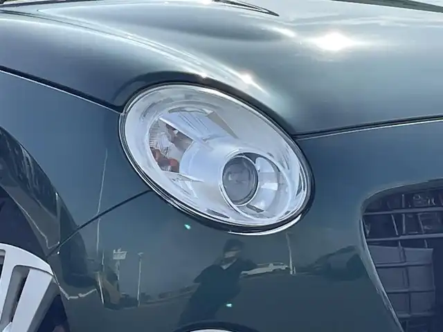 ダイハツ コペン セロ 島根県 2015(平27)年 8万km ブリティッシュグリーンマイカ 登録時走行距離79126km/社外オーディオ（CUK-W69D）/Bluetooth/シートヒーター/プッシュスタート/アイドリングストップ/純正LED/純正16インチアルミ/純正フォグライト/保証書