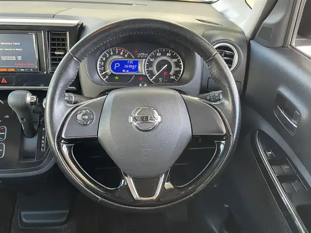 日産 デイズ ルークス HWS X Vセレクション 岐阜県 2016(平28)年 7万km 青Ⅱ (株)IDOMが運営する【じしゃロン多治見店】の自社ローン専用車両になります。こちらは現金またはオートローンご利用時の価格です。自社ローンご希望の方は別途その旨お申付け下さい。/ディーラーオプションナビ/　（DVD/フルセグ）/アラウンドビューモニター/エマージェンシーブレーキ/両側パワースライドドア/アイドリングストップ/ETC