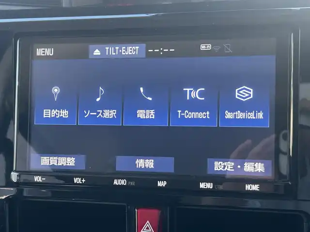 トヨタ ルーミー カスタムG－T 大阪府 2022(令4)年 0.9万km ブラックマイカメタリック 9インチナビ（フルセグ/Bluetooth/USB/DVD/CD)/バックカメラ/両側パワースライドドア/衝突被害軽減システム/レーンキープアシスト/横滑り防止/コーナーセンサー/アイドリングストップ/ドライブレコーダー/ビルトインETC2.0/革巻きステアリング/ステアリングスイッチ/純正AW/純正LEDライト/スペアキー1本