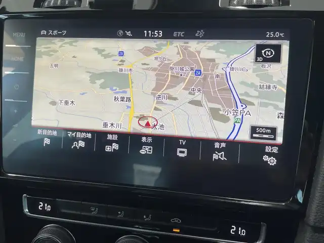 フォルクスワーゲン ゴルフ ＧＴＩ TCR 静岡県 2019(令1)年 3.9万km グレーⅡ 限定600台/カラーコードJ2A１（ピュアグレー＆ブラックルーフ）ＴＣＲ限定色/純正ディスカバープロナビゲーション/アダプティブクルーズコントロール/レーンキープアシスト/渋滞時追従支援システム/フロントアシスト/ブラインドスポット/リアトラフィックアラート/LEDヘッドライト（オートハイコントロール機能付き）/オートホールド/GTi専用ファブリックシート/バックモニター/パークディスタンスコントロール/フルセグTV/前後ドライブレコーダー