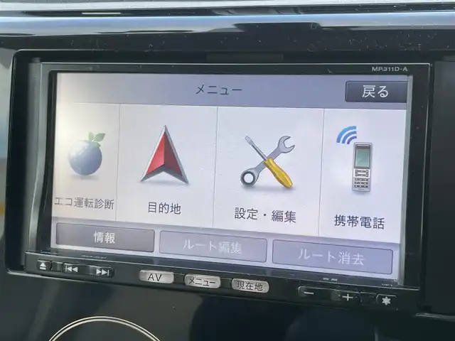 日産 デイズ X Vセレ +SeftyⅡ 埼玉県 2015(平27)年 3.8万km プレミアムパープルP ・純正ディーラーナビ/・バックカメラ（ルームミラー表示/・アラウンドビューモニター（ルーミラー表示）/・衝突軽減ブレーキ/・純正フロアマット/・取説/・保証書