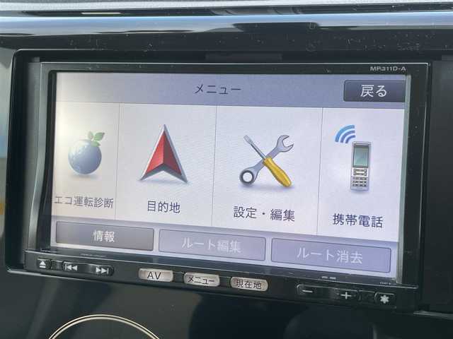 日産 デイズ X Vセレ +SeftyⅡ 埼玉県 2015(平27)年 3.8万km プレミアムパープルP ・純正ディーラーナビ/・バックカメラ（ルームミラー表示）/・アラウンドビューモニター（ルーミラー表示）/・衝突軽減ブレーキ/・純正フロアマット/・取説/・保証書