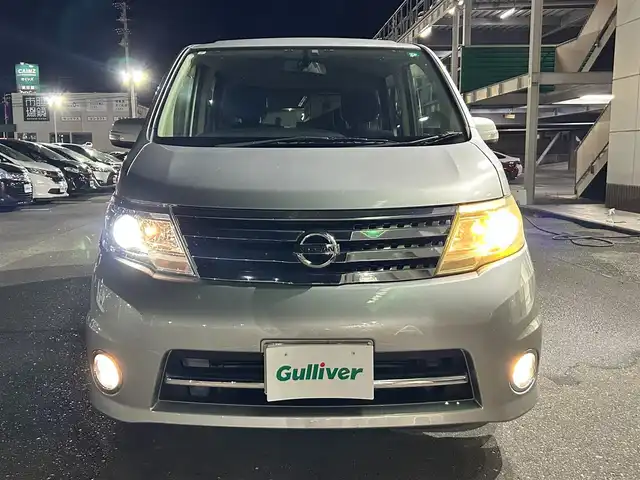 日産 セレナ ハイウェイスター Vセレクション 静岡県 2009(平21)年 11.3万km ダイヤモンドシルバー HDDストラーダナビ/CD/DVD/SD/ETC/フルセグ/バックカメラ/純正フロアマット/純正アルミホイール/フロントフォグランプ/スマートキー