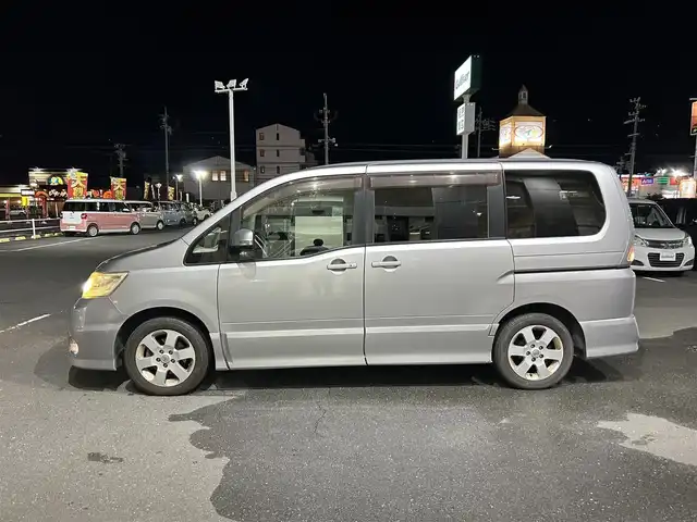 日産 セレナ ハイウェイスター Vセレクション 静岡県 2009(平21)年 11.3万km ダイヤモンドシルバー HDDストラーダナビ/CD/DVD/SD/ETC/フルセグ/バックカメラ/純正フロアマット/純正アルミホイール/フロントフォグランプ/スマートキー