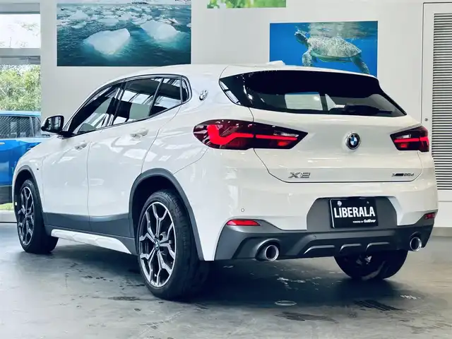 ＢＭＷ ＢＭＷ Ｘ２ xDrive 20d MスポーツX 大阪府 2021(令3)年 4.6万km 白 インテリジェントセーフティ/ACC/ハーフレザー/パワーシート/Dシートメモリ/シートヒーター/純正ナビ/バックカメラ/純正19インチAW/LEDヘッドライト/電動リアゲート/クリアランスソナー/パドルシフト/ETC/ドラレコ
