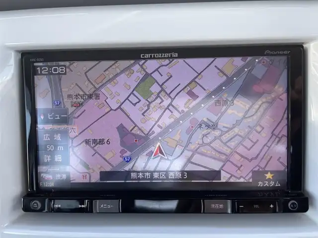 スズキ ハスラー G 熊本県 2014(平26)年 10.4万km フェニックスレッドパール/ブルーイッシュブラックパール レーダーブレーキサポート/プッシュスタート/社外ナビ/ETC/ドライブレコーダー/右前席シートヒーター/横滑り防止装置/純正フロアマット/純正ドアバイザー/新車保証書/取扱説明書/スマートスペアキー×1本