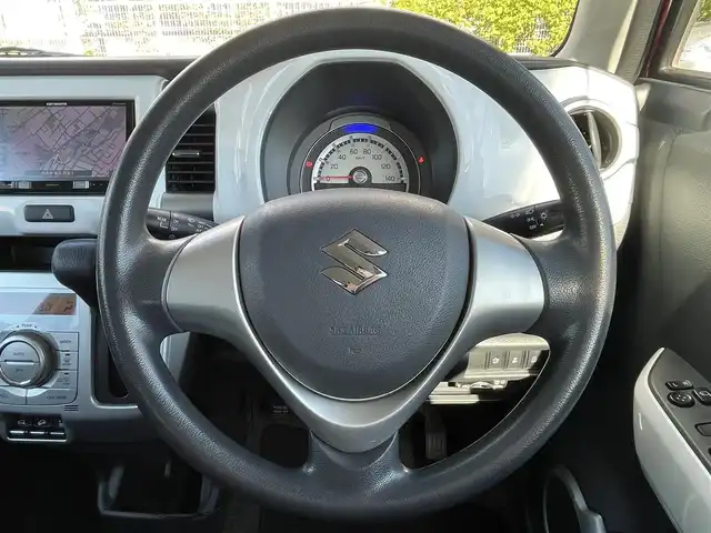 スズキ ハスラー G 熊本県 2014(平26)年 10.4万km フェニックスレッドパール/ブルーイッシュブラックパール レーダーブレーキサポート/プッシュスタート/社外ナビ/ETC/ドライブレコーダー/右前席シートヒーター/横滑り防止装置/純正フロアマット/純正ドアバイザー/新車保証書/取扱説明書/スマートスペアキー×1本