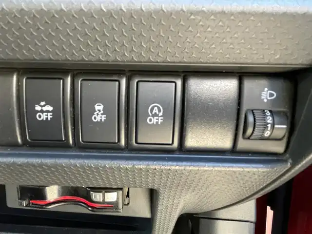 スズキ ハスラー G 熊本県 2014(平26)年 10.4万km フェニックスレッドパール/ブルーイッシュブラックパール レーダーブレーキサポート/プッシュスタート/社外ナビ/ETC/ドライブレコーダー/右前席シートヒーター/横滑り防止装置/純正フロアマット/純正ドアバイザー/新車保証書/取扱説明書/スマートスペアキー×1本