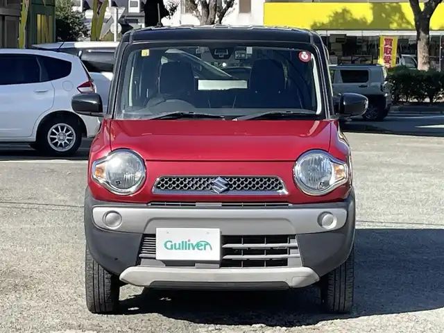 スズキ ハスラー G 熊本県 2014(平26)年 10.4万km フェニックスレッドパール/ブルーイッシュブラックパール レーダーブレーキサポート/プッシュスタート/社外ナビ/ETC/ドライブレコーダー/右前席シートヒーター/横滑り防止装置/純正フロアマット/純正ドアバイザー/新車保証書/取扱説明書/スマートスペアキー×1本