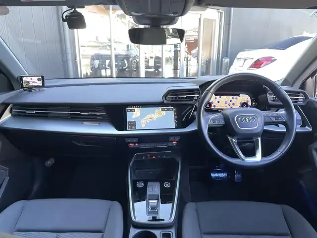 アウディ アウディ Ａ３ SB 30TFSI 香川県 2021(令3)年 2.8万km マンハッタングレーメタリック ワンオーナー/純正ナビ/バックカメラ/バーチャルコクピット/ACC/LKA/BSMシートヒーター/16インチAW