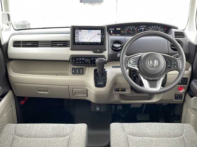 ホンダ Ｎ ＢＯＸ G EX ホンダセンシング 道北・旭川 2018(平30)年 1.7万km プレミアムアイボリーパールⅡ /4WD//禁煙車//純正ナビ/BT/SD/USB/CD/DVD/フルセグ//片側パワースライドドア//全席シートヒーター//ステアリングスイッチ//オートエアコン//ETC//ドライブレコーダー//バックカメラ//ホンダセンシング//CMBS//誤発進抑制機能//後方誤発進抑制機能//ACC//LKAS//路外逸脱抑制機能//先行車発進お知らせ機能//ドアバイザー//オートライト//LEDヘッドライト//サンシェード//保証書//取説