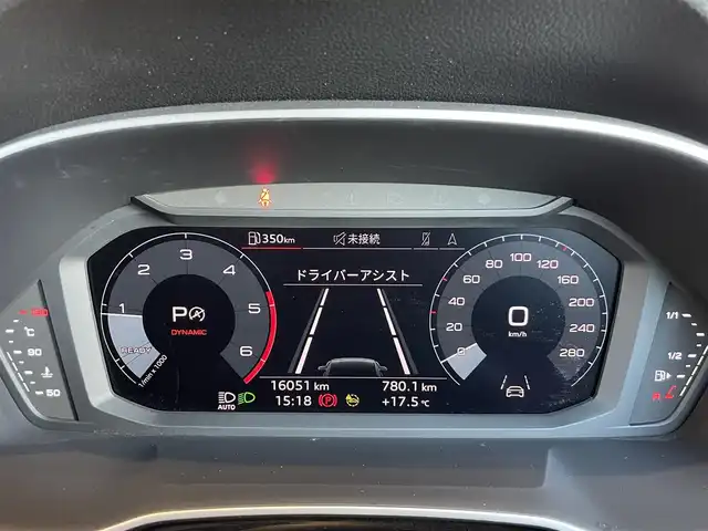 アウディ Ｑ３ 35TDIクワトロ Sライン 愛知県 2022(令4)年 1.6万km デイトナグレーパールエフェクト ラグジュアリーパッケージ/コンビニエンス＆アシスタンスパッケージ/黒革シート/シートヒーター/アダプティブクルーズコントロール/サイドアシスト/レーンアシスト/オートマチックテールゲート/ブラックスタイリングパッケージ/360カメラ