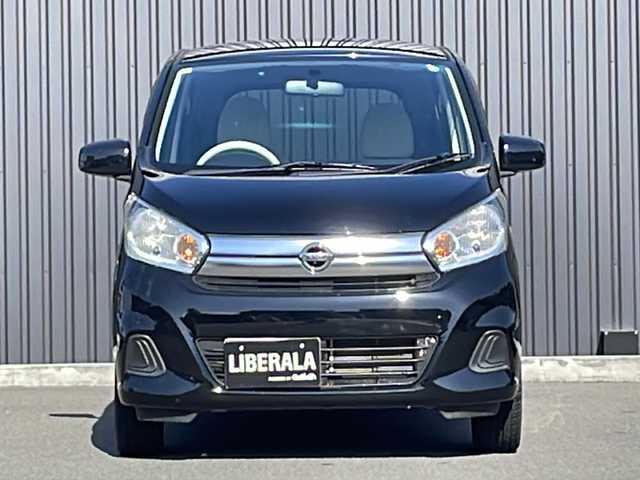 日産 デイズ J 福島県 2018(平30)年 1.5万km ブラック 社外ナビ(CD/SD)/ワンセグ/純正フロアマット/ドアバイザー/ヘッドランプリベライザー/横滑り防止/SW付夏タイヤ積/リモコンキー/取扱説明書