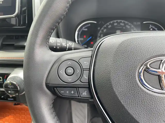 トヨタ ＲＡＶ４ ハイブリッド アドベンチャー 愛知県 2022(令4)年 8.4万km アティチュードブラックマイカ ワンオーナー/バックカメラ/ウィンカーミラー/クルーズコントロール/プッシュスタート/ETC/社外ディスプレイオーディオ/Bluetooth/AppleCarPlay/シートヒーター/エアシート/レーンキープ/衝突軽減ブレーキ/BSM