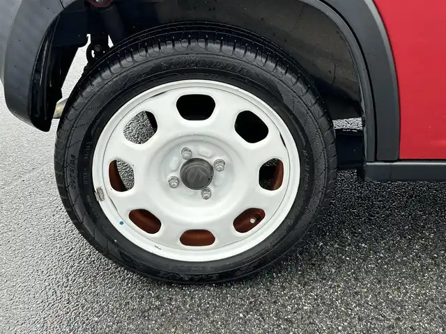 スズキ ハスラー Jスタイル 奈良県 2015(平27)年 6.8万km フェニックスレッドパール/ホワイト2トーンルーフ 社外ナビ(ワンセグTV/CD/AM・FM)ナビロックのため動作未確認/ビルトインETC/シートヒーター(D/N席)/HIDヘッドライト/フォグランプ/純正フロアマット/ドアバイザー/プッシュスタート/スマートキー