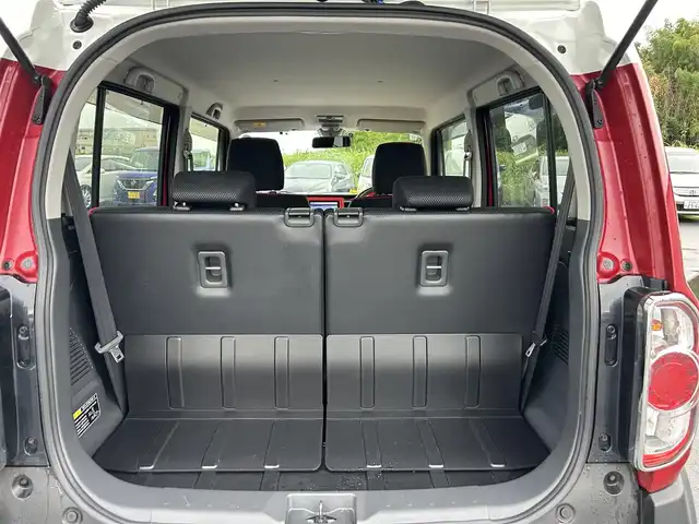 スズキ ハスラー Jスタイル 奈良県 2015(平27)年 6.8万km フェニックスレッドパール/ホワイト2トーンルーフ 社外ナビ(ワンセグTV/CD/AM・FM)ナビロックのため動作未確認/ビルトインETC/シートヒーター(D/N席)/HIDヘッドライト/フォグランプ/純正フロアマット/ドアバイザー/プッシュスタート/スマートキー