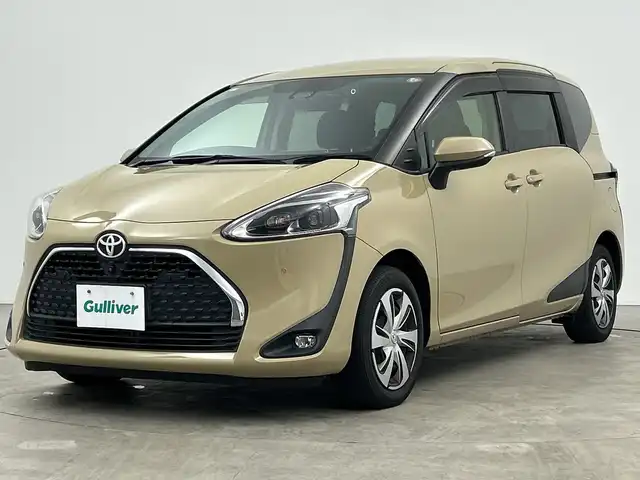 トヨタ シエンタ G クエロ 三重県 2020(令2)年 3.4万km ベージュ /禁煙車//純正ナビ（フルセグ/BT/CD/DVD/AM/FM) //全周囲カメラ //シートヒーター(D/N席）//ドラレコ前後 //両側パワスラ //TVキャンセラー //ステアリングヒーター //ETC //プリクラッシュセーフティ//レーンキープアシスト//LEDヘッドライト//前後コーナーセンサー