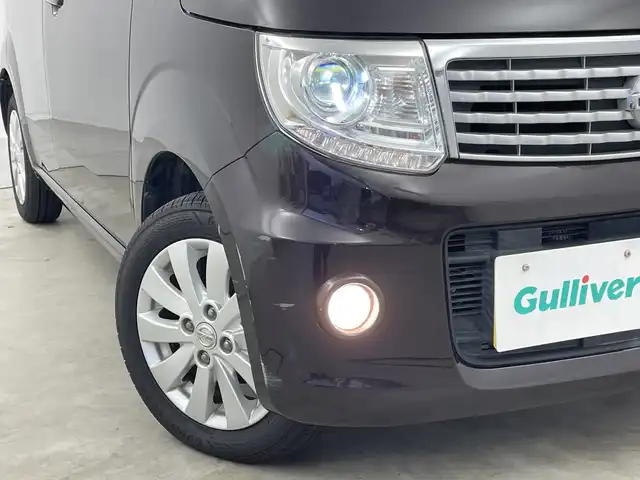 日産 モコ ドルチェX 新潟県 2015(平27)年 4.6万km アーバンブラウン 純正SDナビ/　　FM/AM/BT/USB/SD/バックカメラ/HIDヘッドライト/オートライト/フォグランプ/合皮シート/純正14インチAW/アイドリングストップ/ドライブレコーダー/ステアリングスイッチ/純正フロアマット/ドアバイザー/横滑り防止機能/スマートキー/プッシュスタート/ETC