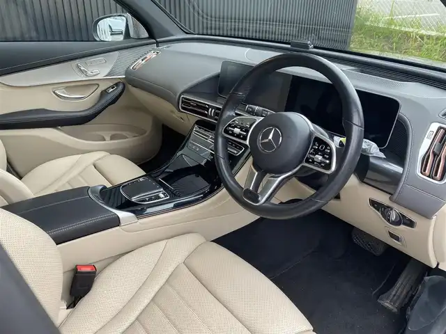 メルセデス・ベンツ ＥＱＣ４００ 4マチック 福岡県 2020(令2)年 4.8万km オブシディアンブラック ワンオーナ/レザーエクスクルーシブＰＫＧ/パノラミックスライディングルーフ/ブルメスターサウンド/禁煙車/３６０度カメラシステム/メモリー付きパワーシート/電動リアゲート/ヘッドアップディスプレイ/アクティブパーキングアシスト/メルセデス・ミー・コネクト/エアシート/シートヒーター