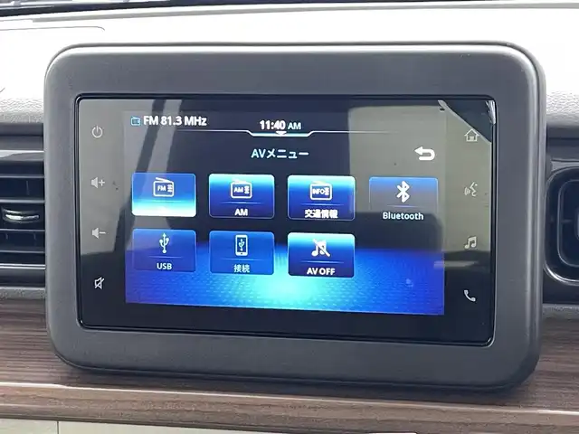 スズキ ラパン X 福島県 2024(令6)年 0.7万km フォーンベージュM 純正ディスプレイオーディオ/【USB/Bluetooth/AppleCarPlay/AndroidAuto】/・バックカメラ/衝突軽減ブレーキ/レーンキープアシスト/車線逸脱警報装置/コーナーセンサー/ハーフレザーシート/・運転席＋助手席シートヒーター/革巻きステアリング/・ステアリングスイッチ/LEDヘッドライト/・オートライト/電動格納ミラー/ABS/横滑り防止装置/盗難防止装置/社外フロアマット/プッシュスタート/・スマートキー/・スペアキー